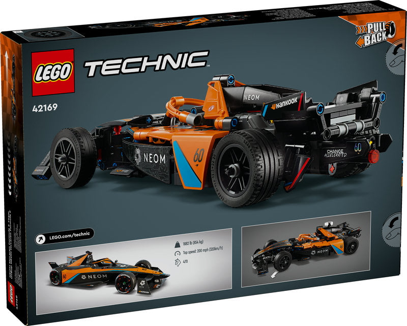 Lego® Technic Neom Mclaren Formula E Race Car 42169