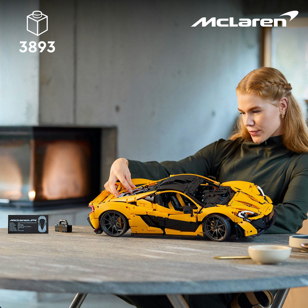 Lego Technic Mclaren P1 Car Set For Adults 42172