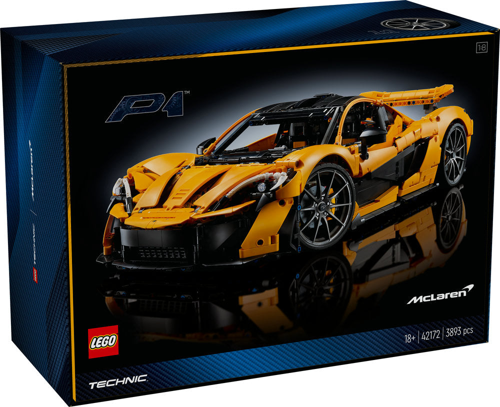 Lego Technic Mclaren P1 Car Set For Adults 42172