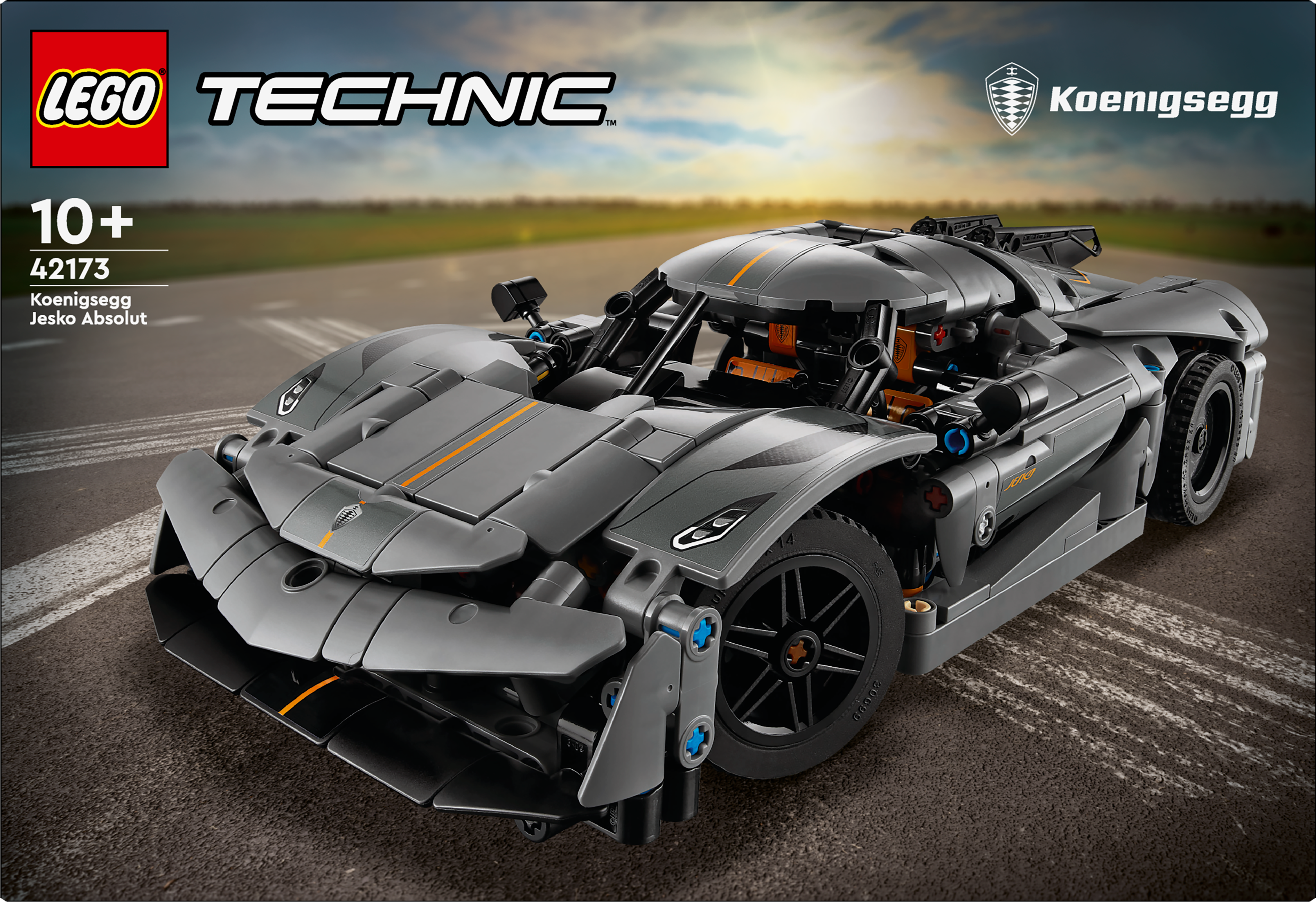 Lego® Technic Koenigsegg Jesko Absolut Grey Hypercar 42173