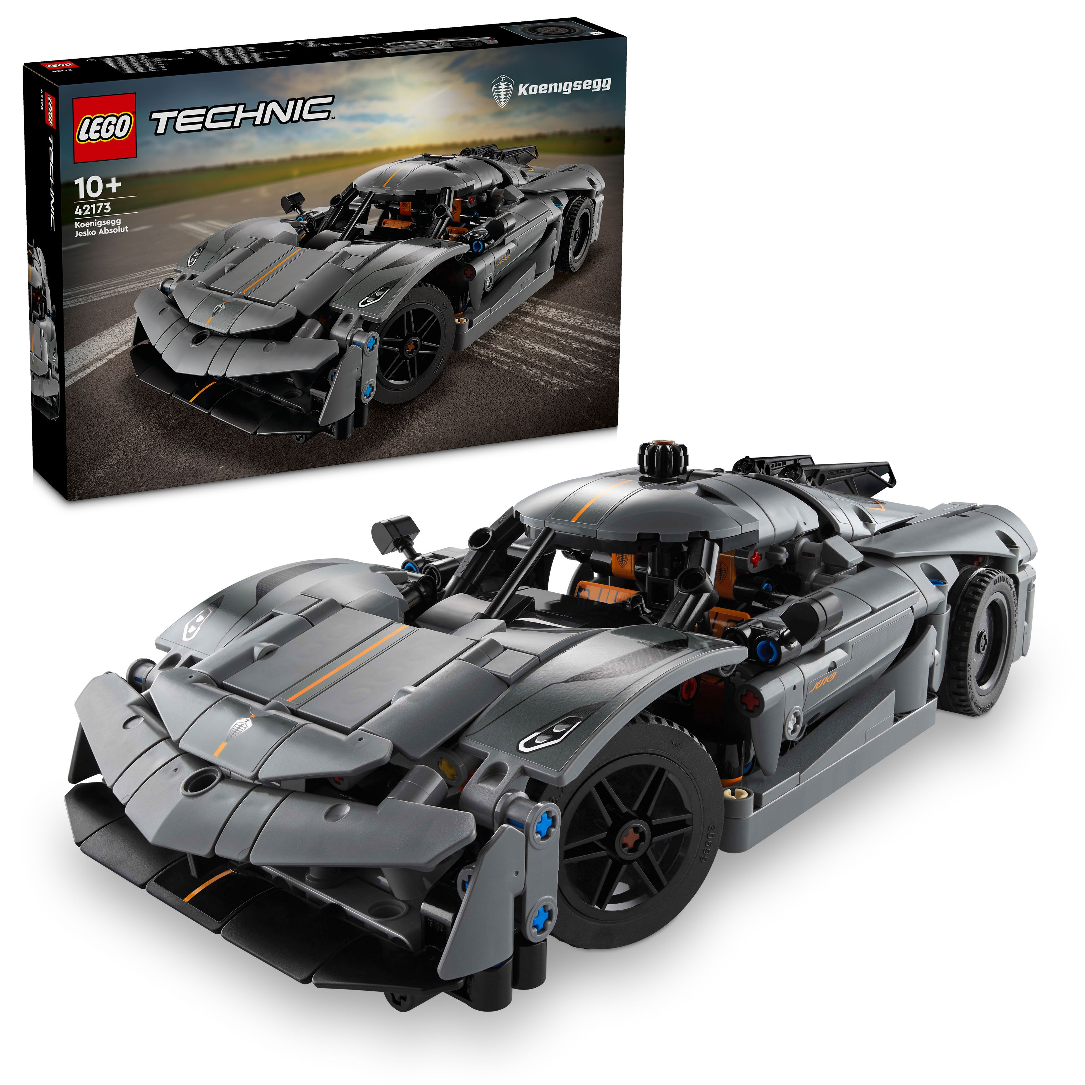Lego® Technic Koenigsegg Jesko Absolut Grey Hypercar 42173