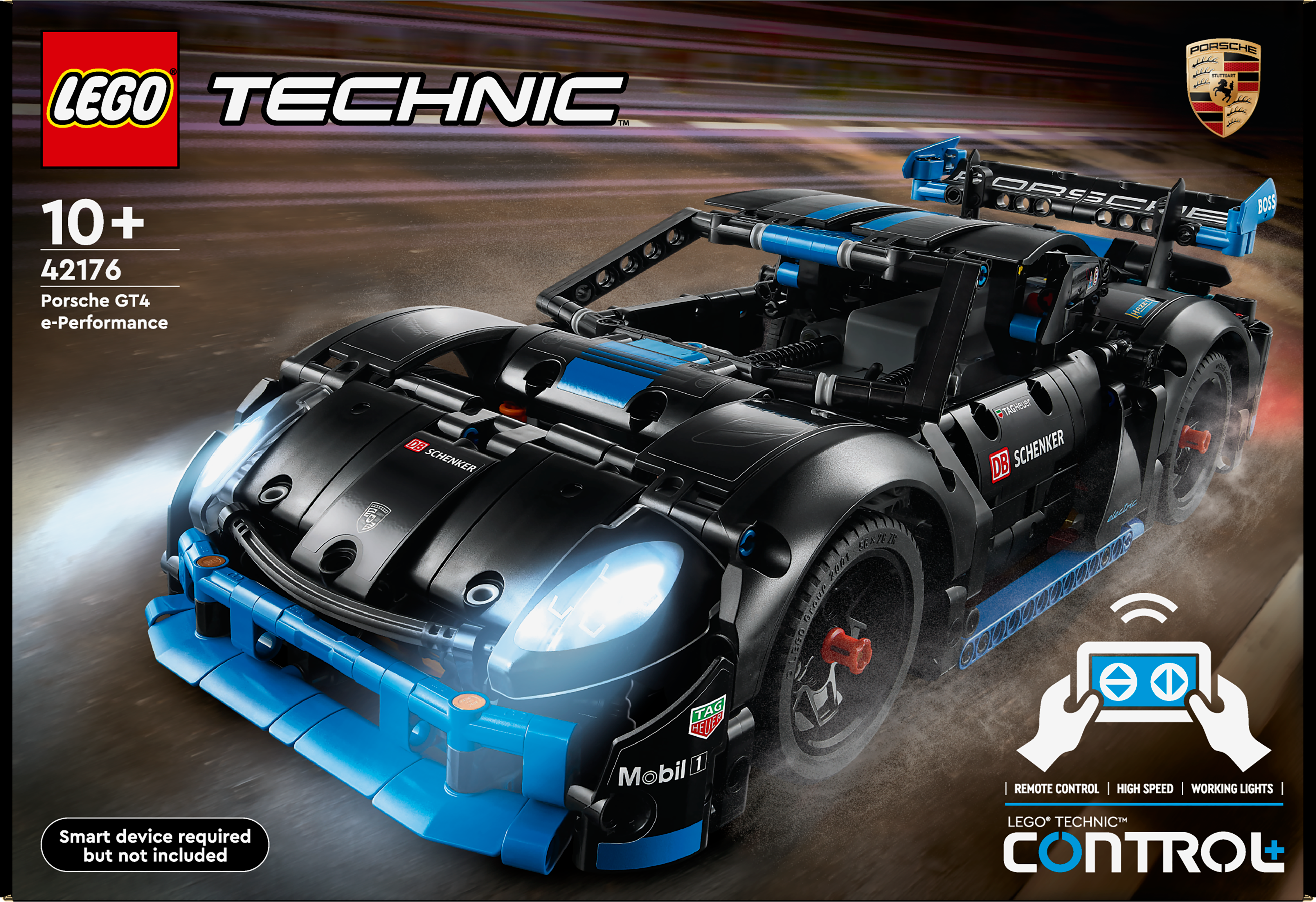Lego® Technic Porsche Gt4 E-Performance Race Car Toy 42176