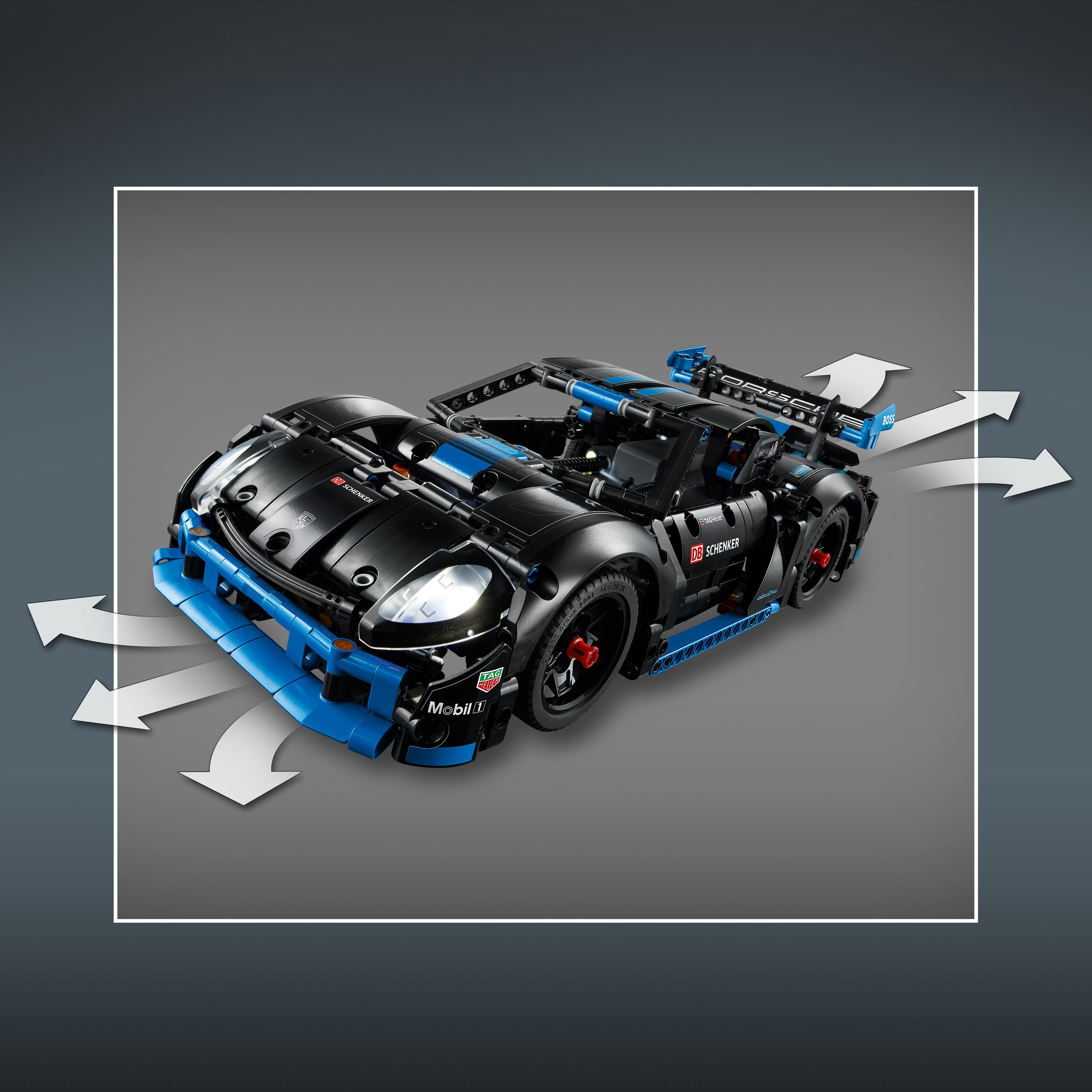 Lego® Technic Porsche Gt4 E-Performance Race Car Toy 42176