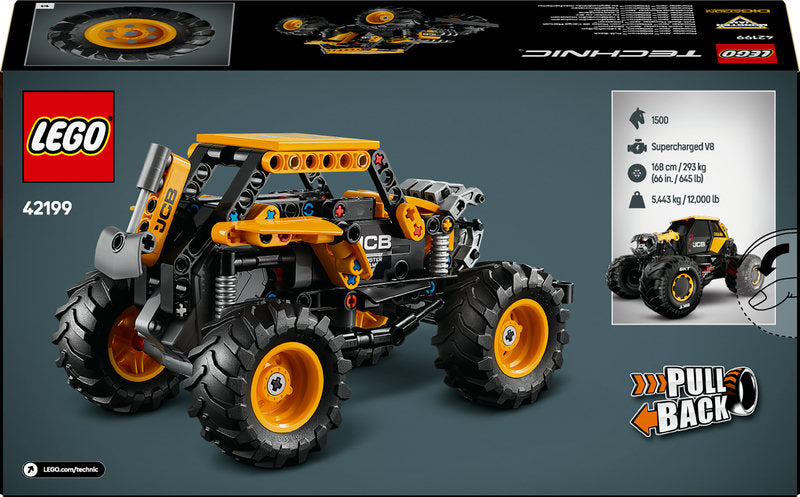 Lego® Technic Monster Jam™ Digatron™ Pull-Back Truck Toy 42199