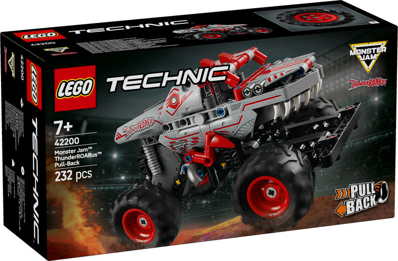 Lego® Technic Monster Jam™ Thunderroarus™ Pull-Back Truck Toy 42200