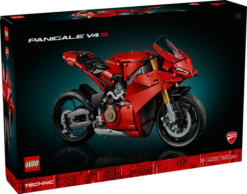 Lego® Technic Ducati Panigale V4 S Motorcycle Model Building Set 42202