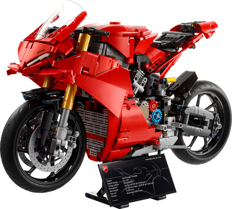 Lego® Technic Ducati Panigale V4 S Motorcycle Model Building Set 42202