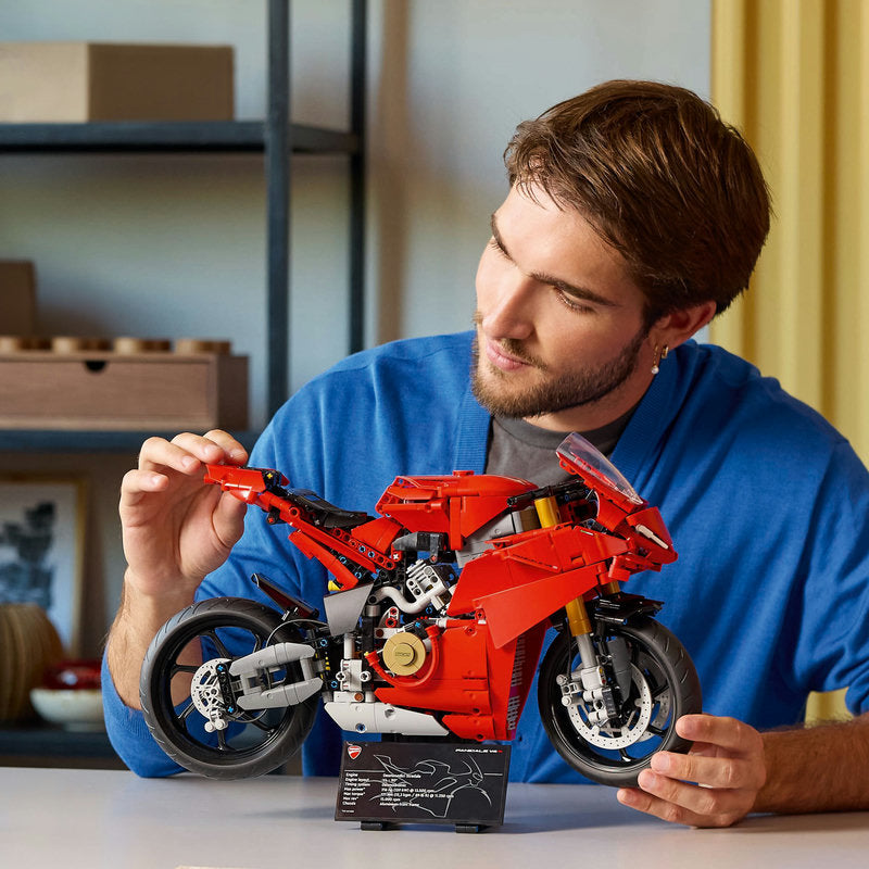Lego® Technic Ducati Panigale V4 S Motorcycle Model Building Set 42202