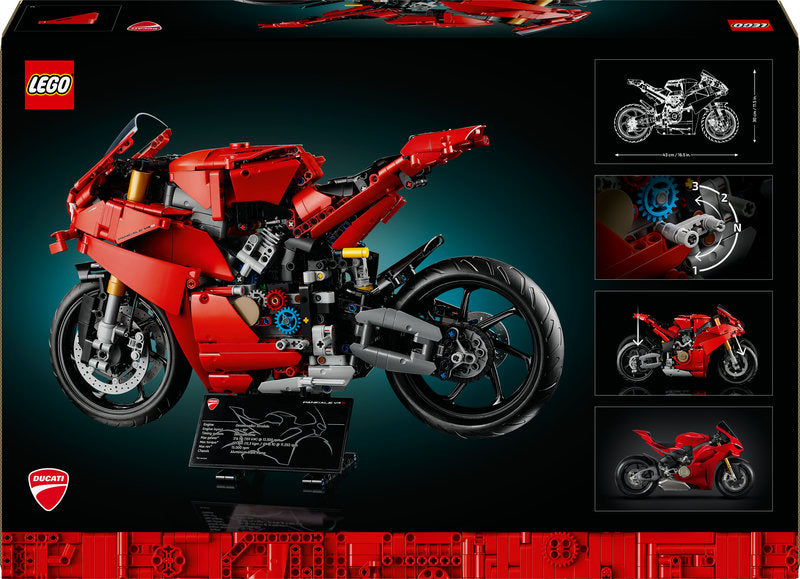 Lego® Technic Ducati Panigale V4 S Motorcycle Model Building Set 42202