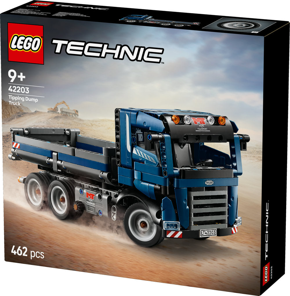 Lego Technic Tipping Dump Truck Toy Vehicle 42203