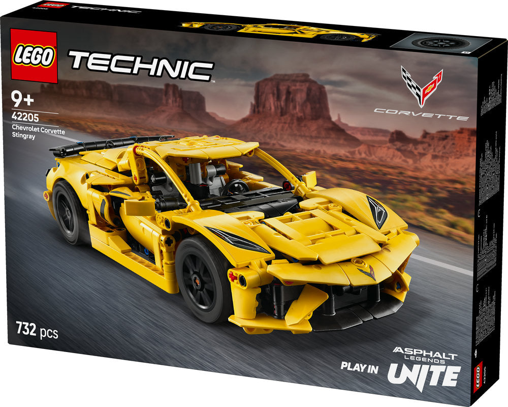 Lego Technic Chevrolet Corvette Stingray Set 42205