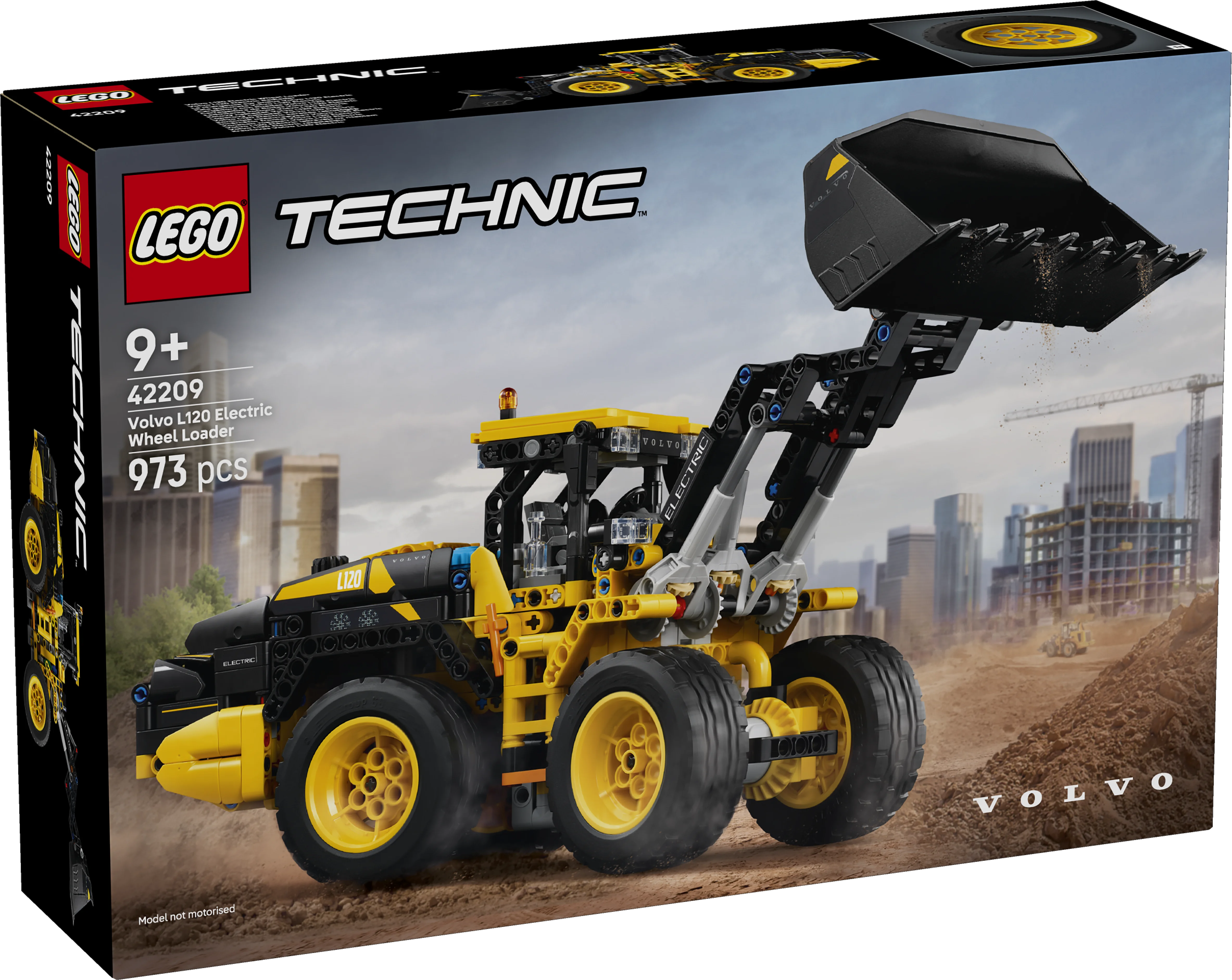 Lego® Technic Volvo L120 Electric Wheel Loader Construction Toy 42209