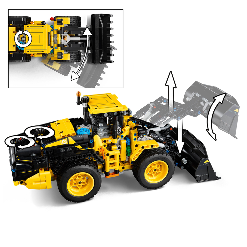 Lego® Technic Volvo L120 Electric Wheel Loader Construction Toy 42209