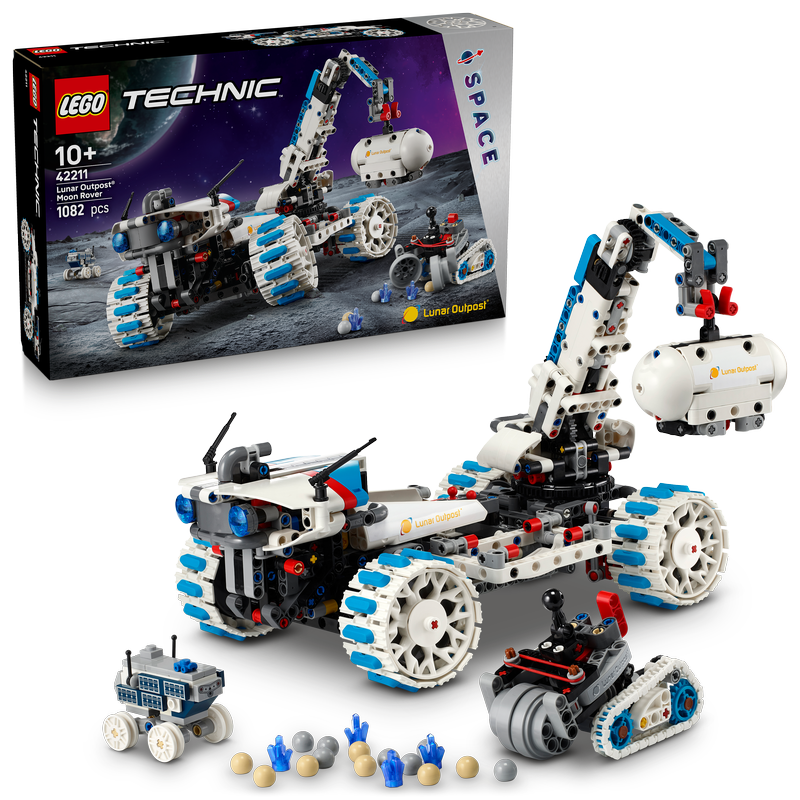 Lego® Technic Lunar Outpost™ Moon Rover Space Vehicle Set Stem Toy 42211