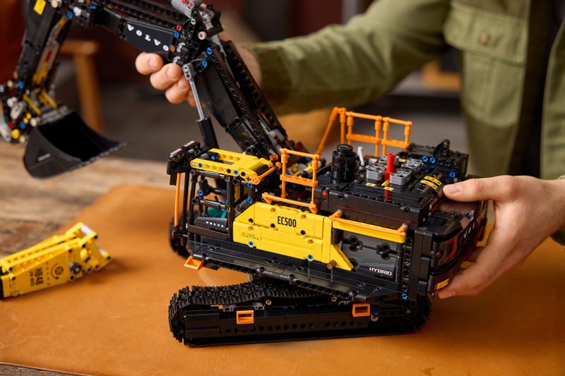 Lego® Technic Volvo Ec500 Hybrid Excavator Set, Gift For Adults 42215