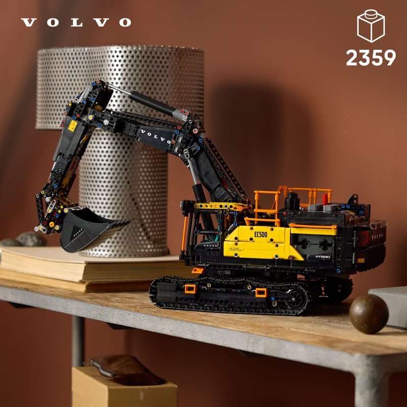 Lego® Technic Volvo Ec500 Hybrid Excavator Set, Gift For Adults 42215