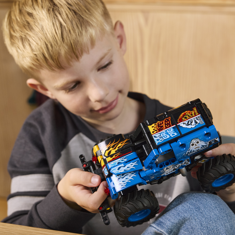Lego® Technic Monster Jam™ Grave Digger™ Fire And Ice 42219