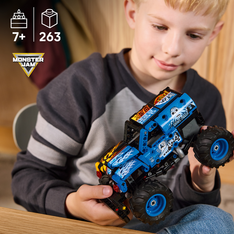 Lego® Technic Monster Jam™ Grave Digger™ Fire And Ice 42219