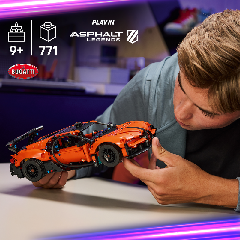 Lego® Technic Bugatti Chiron Pur Sport Hypercar 42222