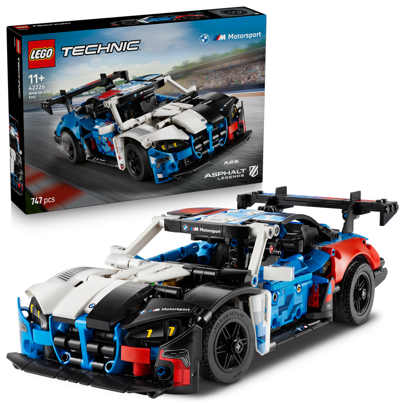 Lego Technic Bmw M4 Gt3 Evo Race Car Model Kit 42226