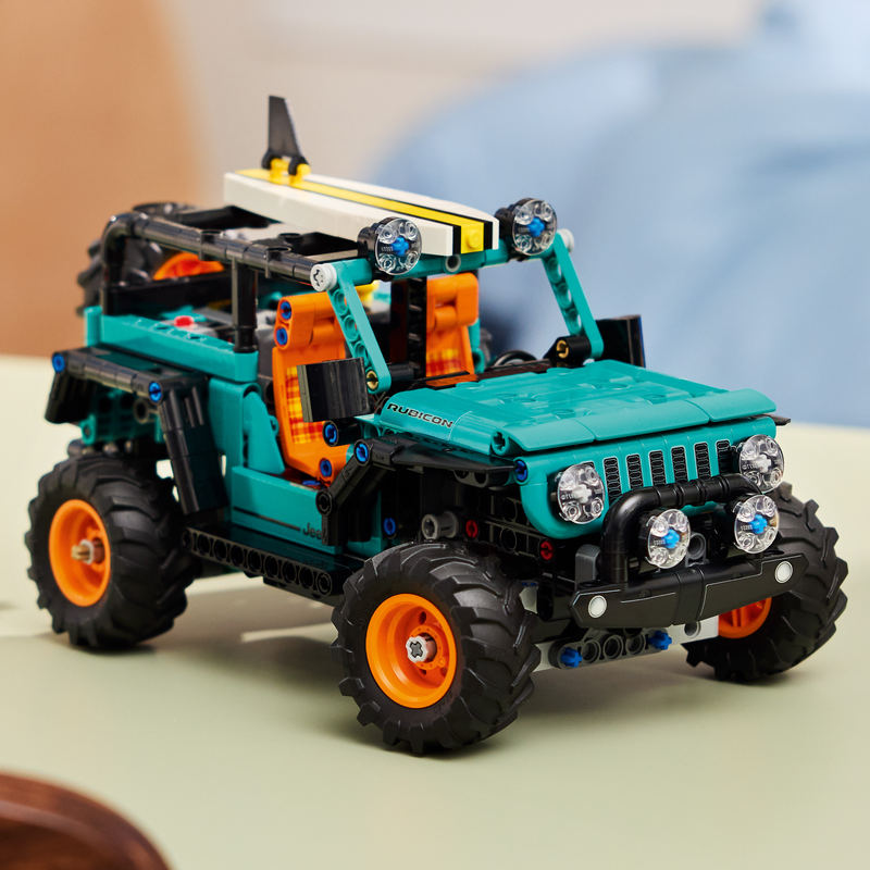 Lego Technic Jeep Wrangler Rubicon Suv Car Toy 42227