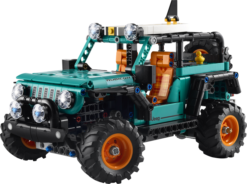Lego Technic Jeep Wrangler Rubicon Suv Car Toy 42227