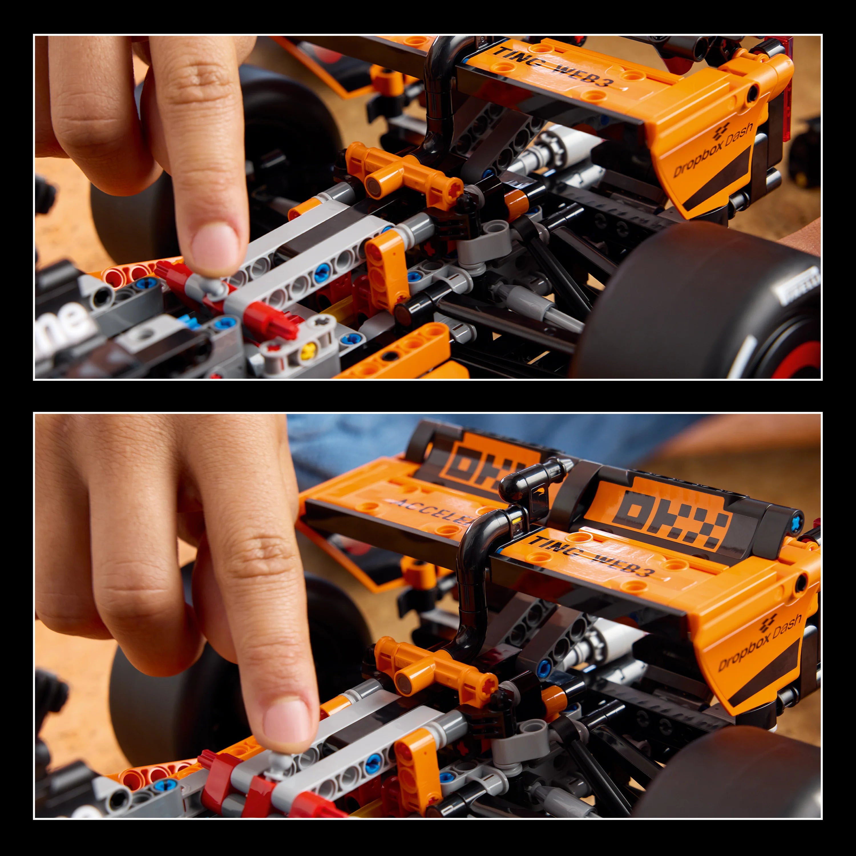 Lego Technic Mclaren Mcl39 Formula 1 Car Model Kit For Adults 42228