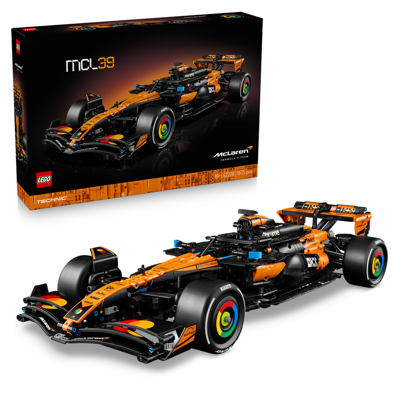 Lego Technic Mclaren Mcl39 Formula 1 Car Model Kit For Adults 42228
