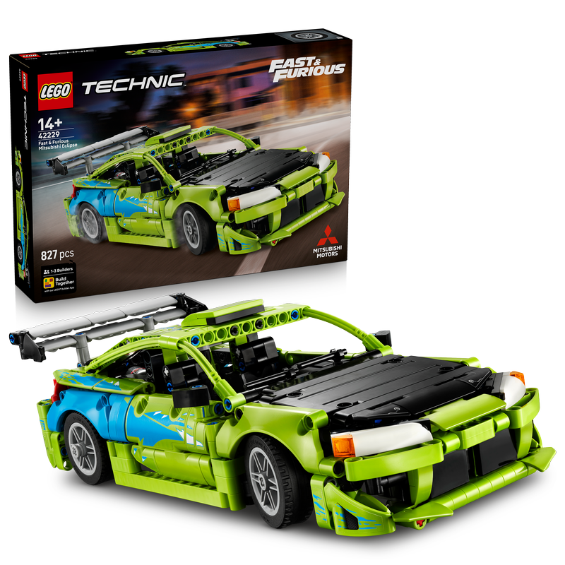 Lego Technic Fast And Furious Mitsubishi Eclipse Car 42229