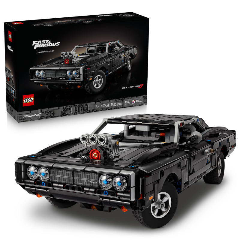 Lego Technic Fast And Furious Dodge Charger R/T Car 42231