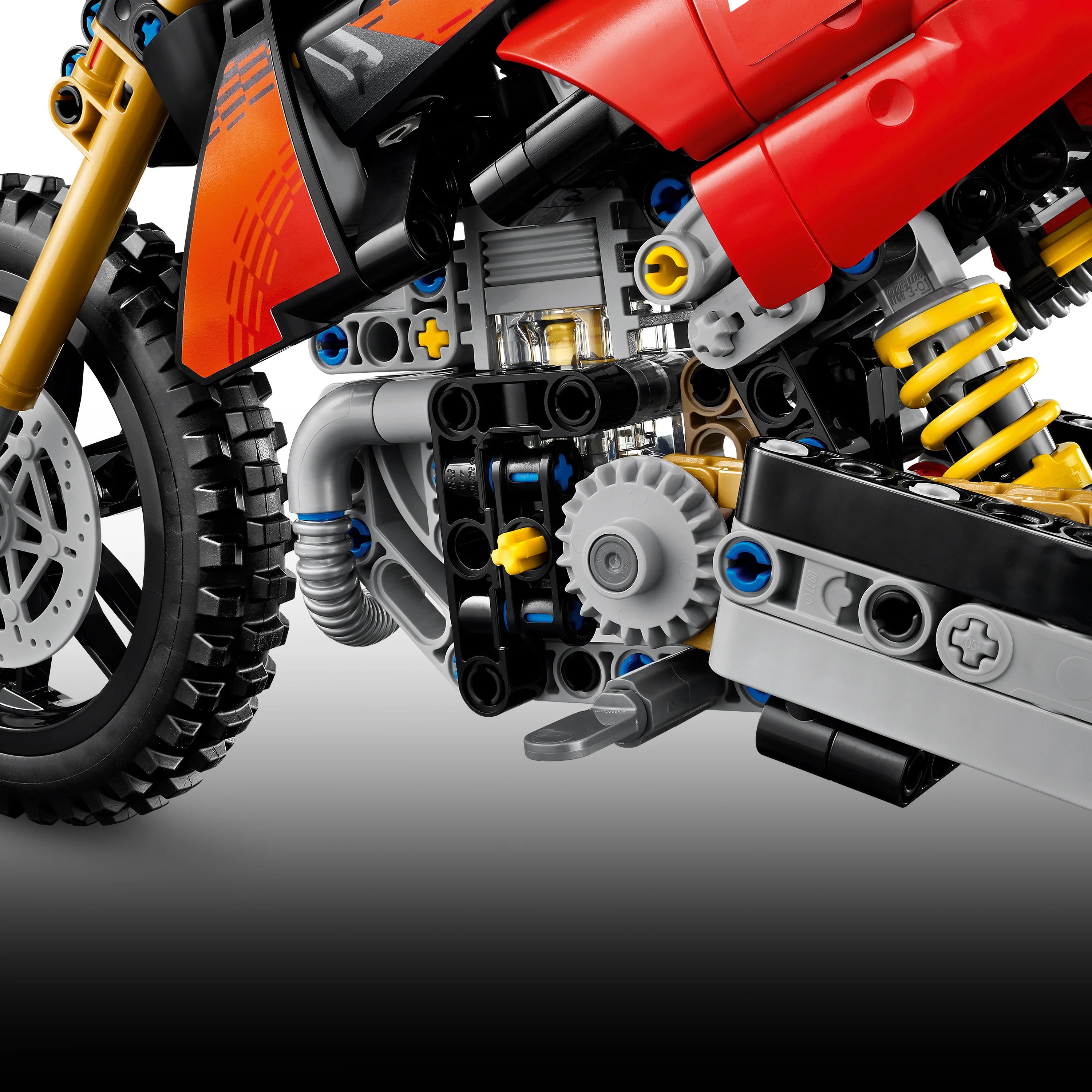 Lego Technic Ducati Desmo450 Mx Factory Motorcycle 42238