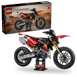 Lego Technic Ducati Desmo450 Mx Factory Motorcycle 42238