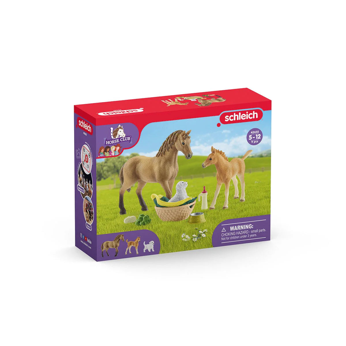 Schleich Horse Club Sarah's Baby Animal Care