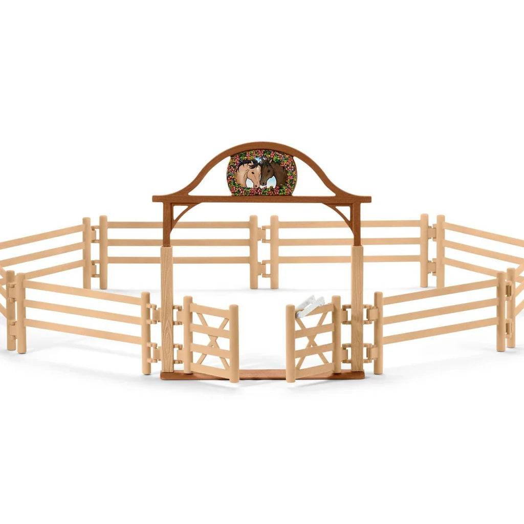 Schleich Horse Club Paddock With Entry Gate