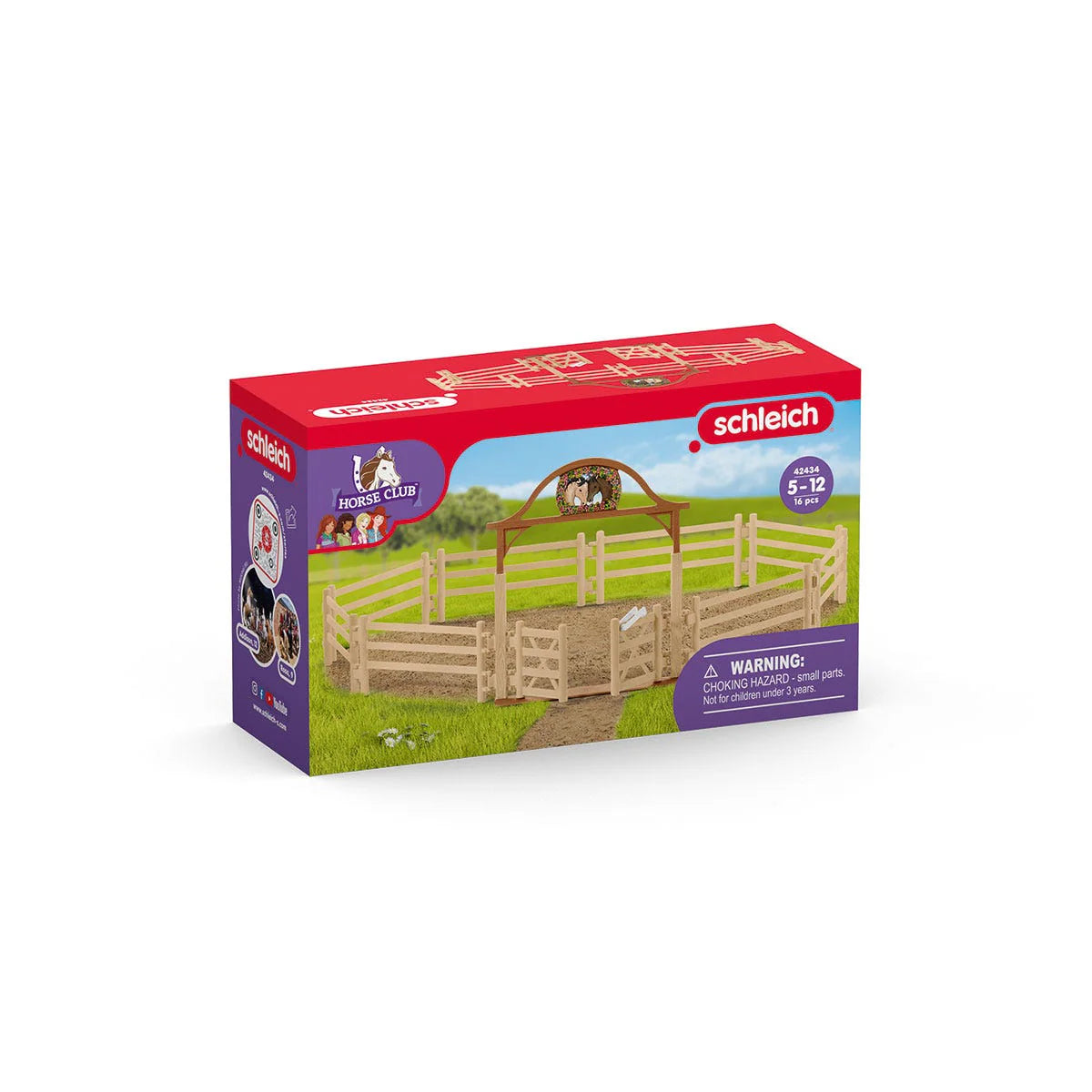 Schleich Horse Club Paddock With Entry Gate