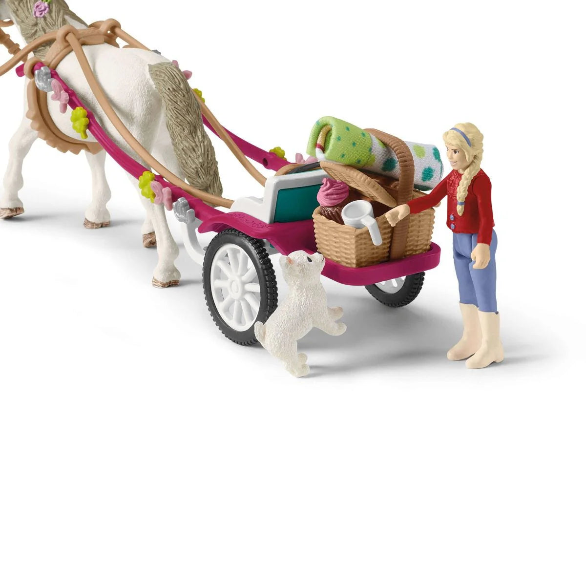 Schleich Horse Club Horse-Drawn Carriage For The Equestrian Show