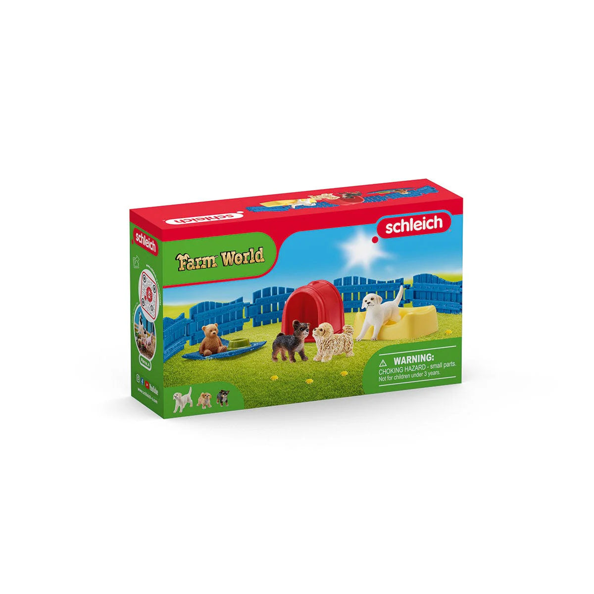 Schleich Puppy Pen