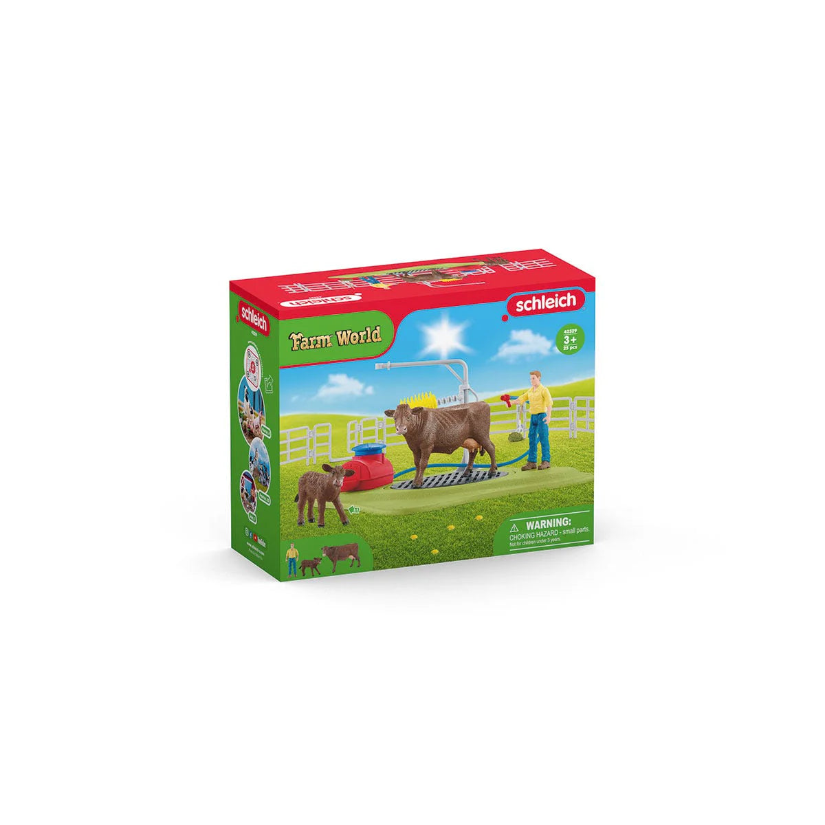 Schleich Farm World Happy Cow Wash 42529
