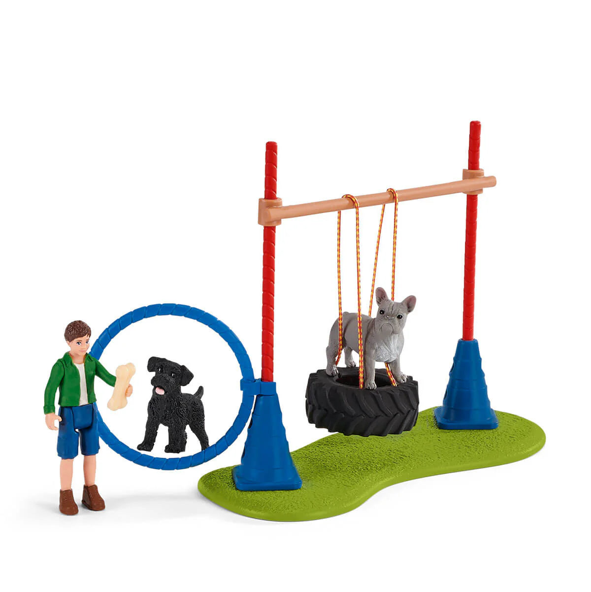 Schleich Puppy Agility Training Set 42536