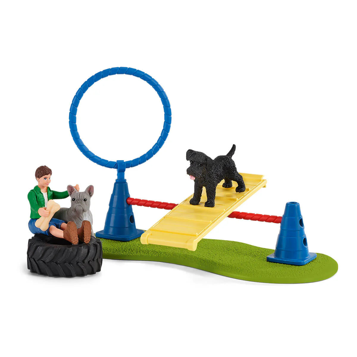 Schleich Puppy Agility Training Set 42536