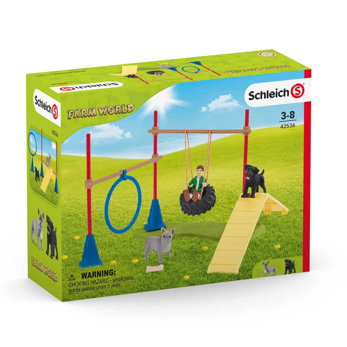 Schleich Puppy Agility Training Set 42536
