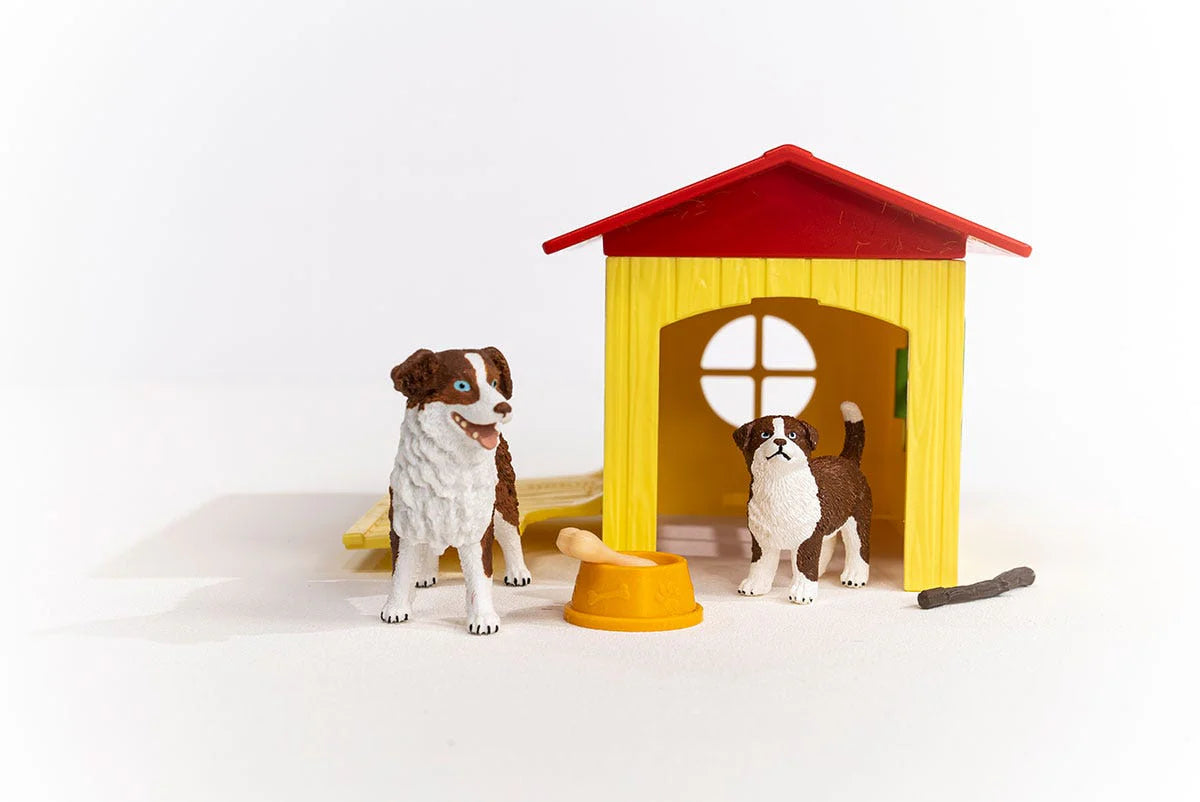 Schleich Dog Kennel Dog & Pup 42376