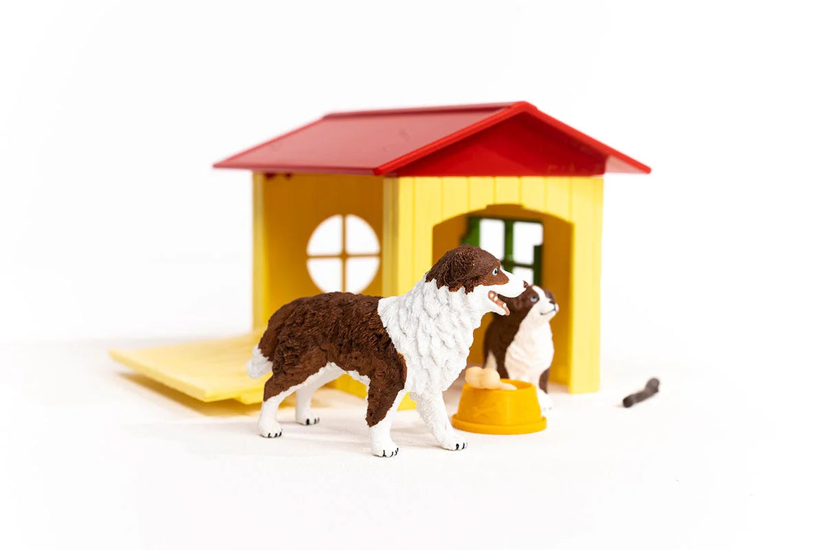 Schleich Dog Kennel Dog & Pup 42376
