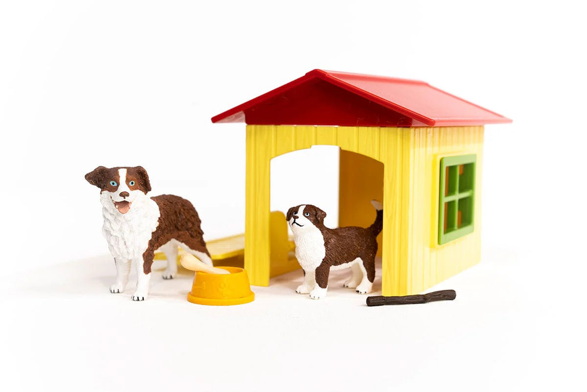 Schleich Dog Kennel Dog & Pup 42376