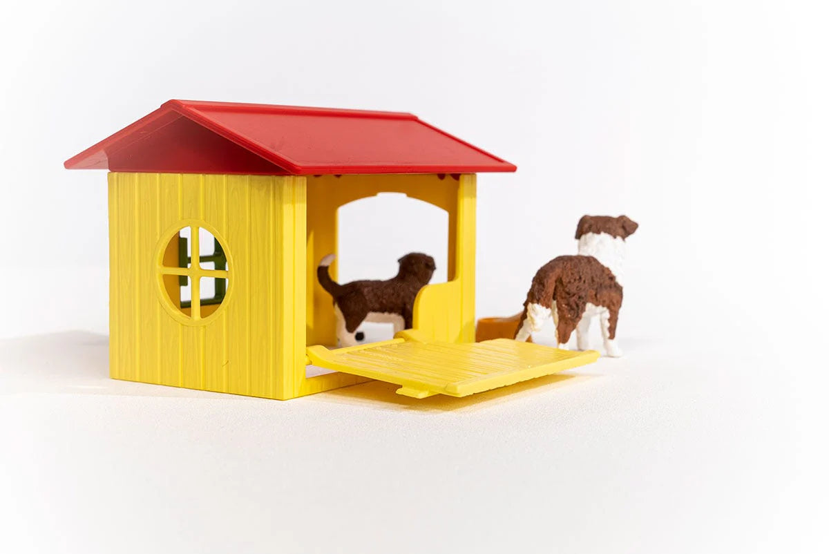 Schleich Dog Kennel Dog & Pup 42376
