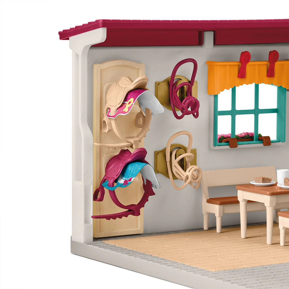 Schleich Tack Room Extension With Horse And Rider