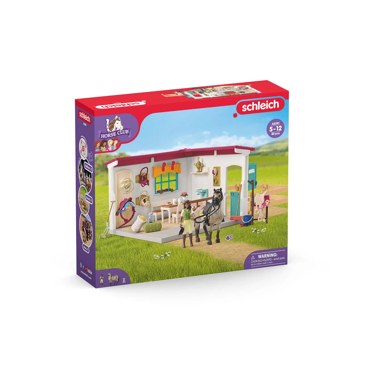 Schleich Tack Room Extension With Horse And Rider