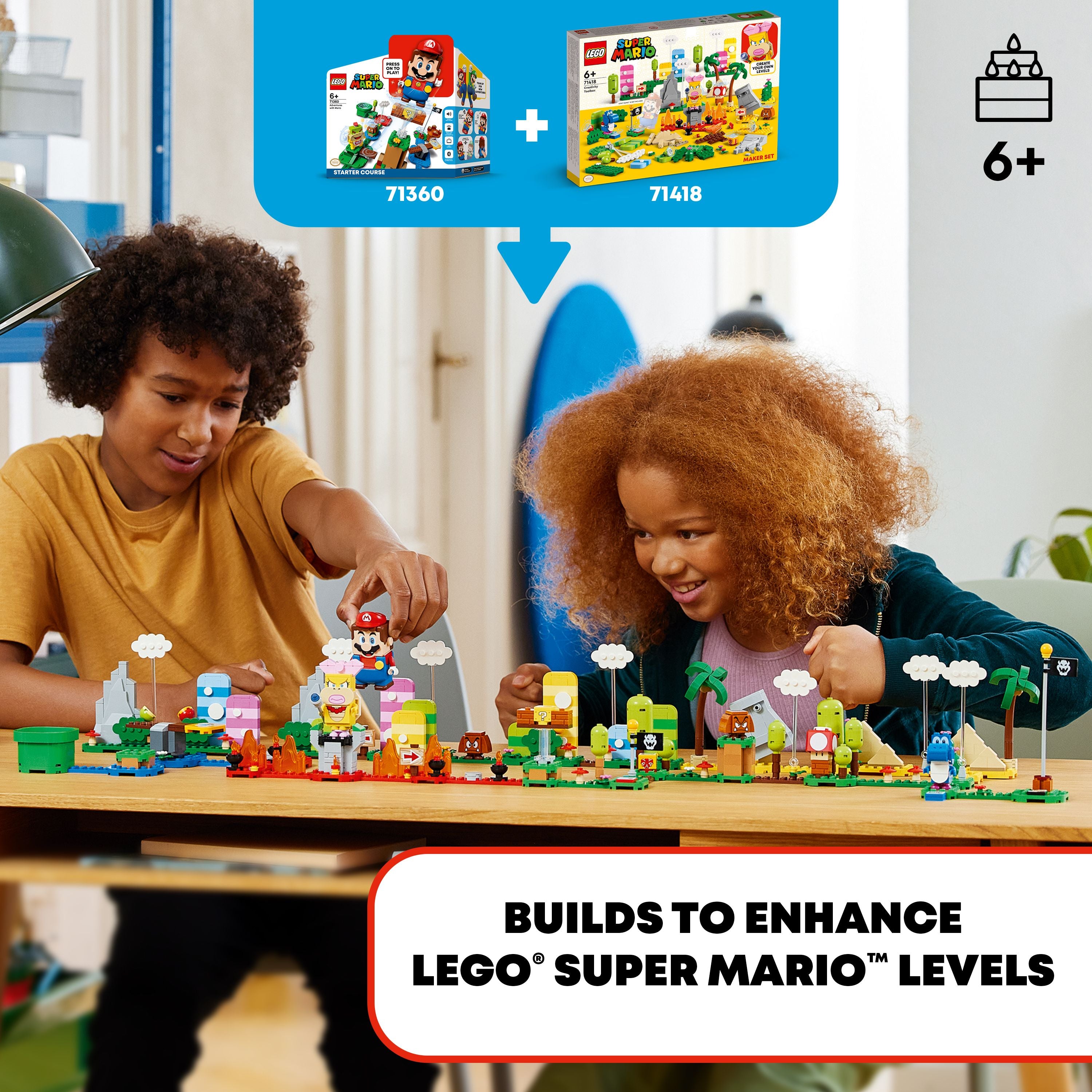 Lego® Super Mario™ Creativity Toolbox Maker Set Building Toy Set 71418