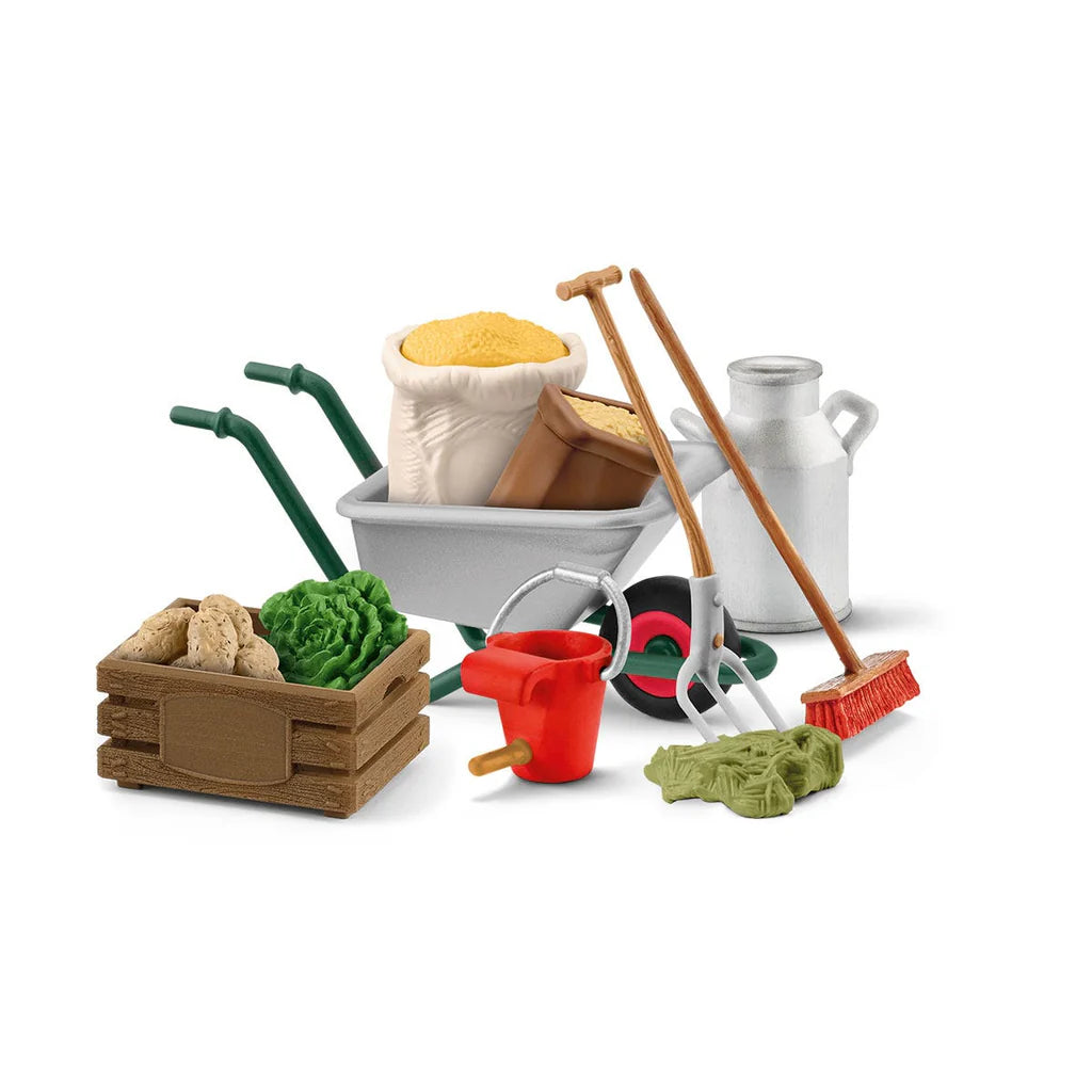 Schleich Farm World Stable Care Accessory Set