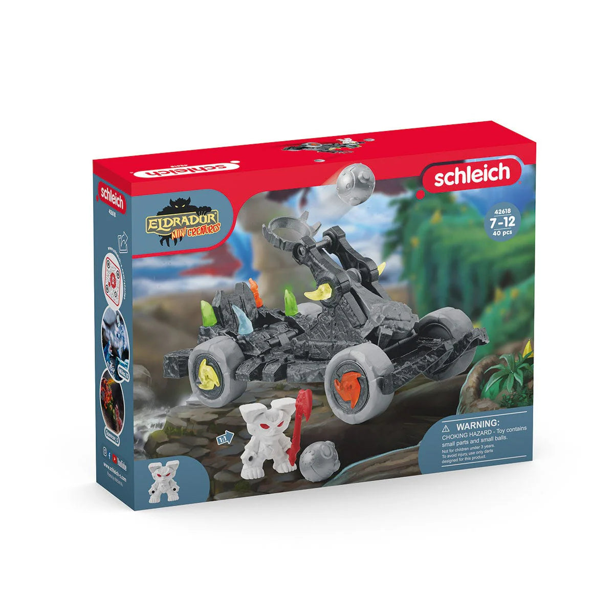 Schleich Catapult With Mini Creature
42618